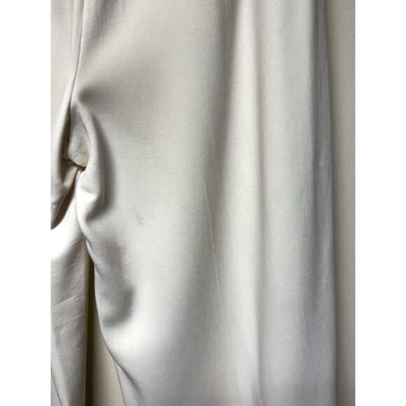 LAFAYETTE 148 NEW YORK Wool Blend Winter White/Cream Trousers, Sz 12 - Picture 8 of 10